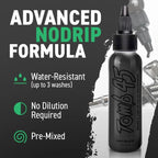 TOMB45 NO DRIP COLOR ONYX (JET) BLACK 2 OZ.