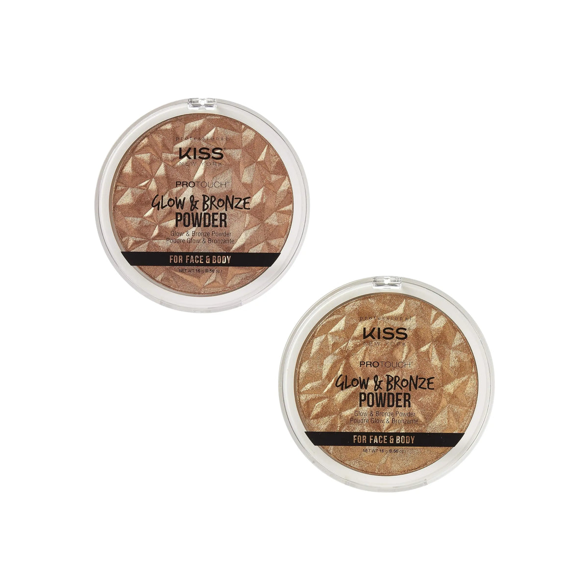 KISS NEW YORK PRO TOUCH GLOW & BRONZE POWDER