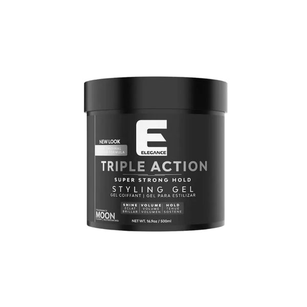 Elegance Triple Action Gel Strong Hold Moon 16 oz