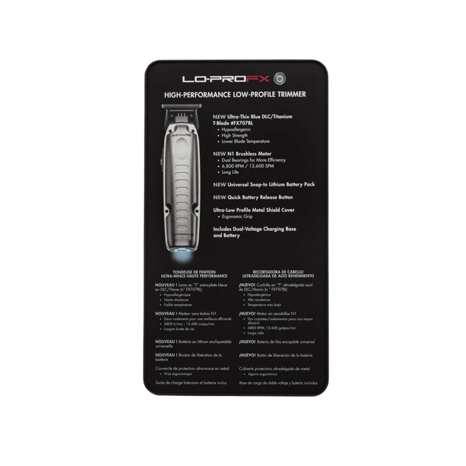 BABYLISSPRO FXONE LO-PROFX TRIMMER | FX729