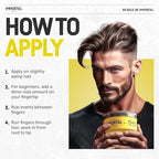 Immortal NYC the Creed Hair Pomade - Strong Hold - Max Shine All Natural Water-Based Pomade for Men - No Residue, All Hair Types