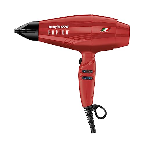 BABYLISS ITALIAN RAPIDO DRYER-RED | BRRAP1