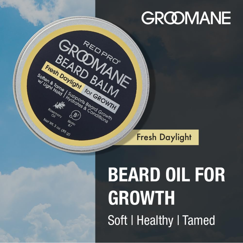 RED BY KISS GROOMANE BEARD BALM LIGHT HOLD