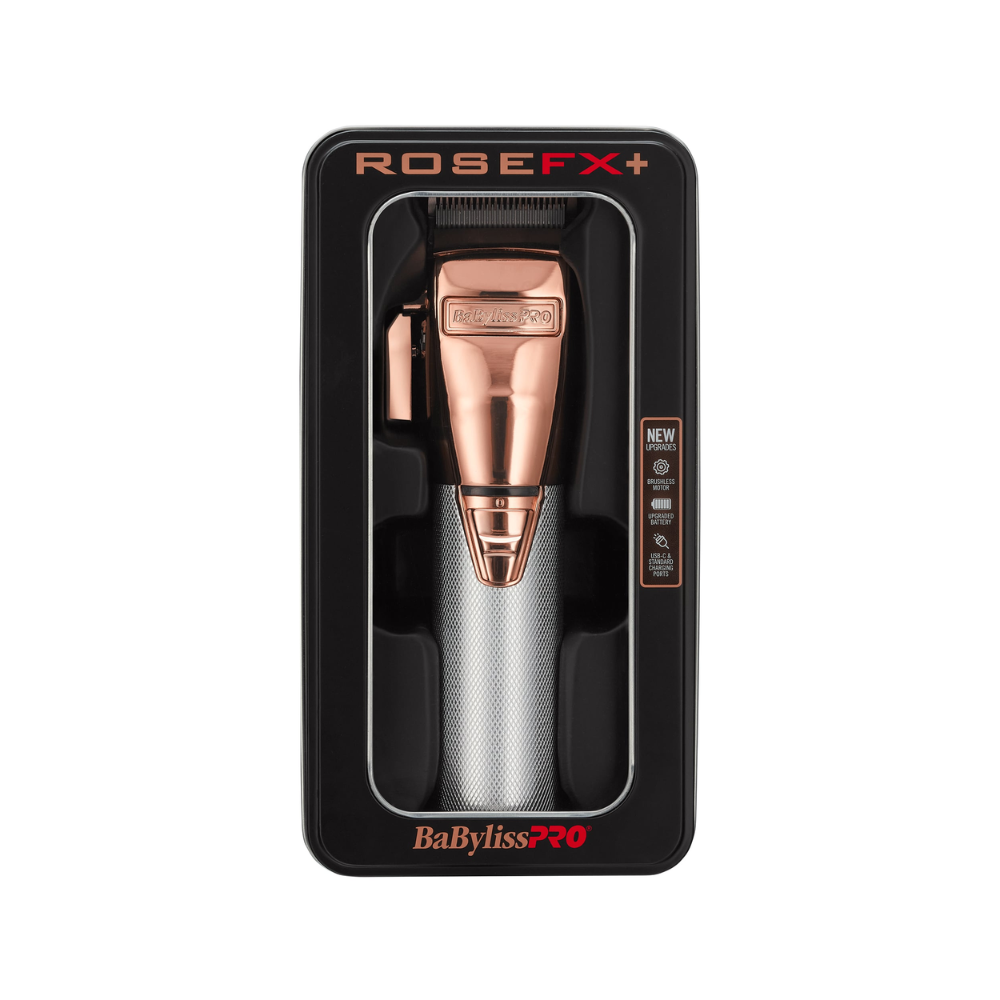 BaBylissPRO RoseFX Cordless Clipper, Trimmer & Shaver Combo | FX870NRG, FX787RG, FXFS2RG