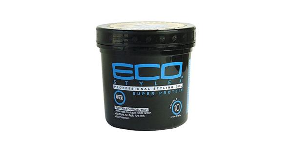 ECO STYLE SUPER PROTEIN STYLING GEL MAX HOLD 16oz