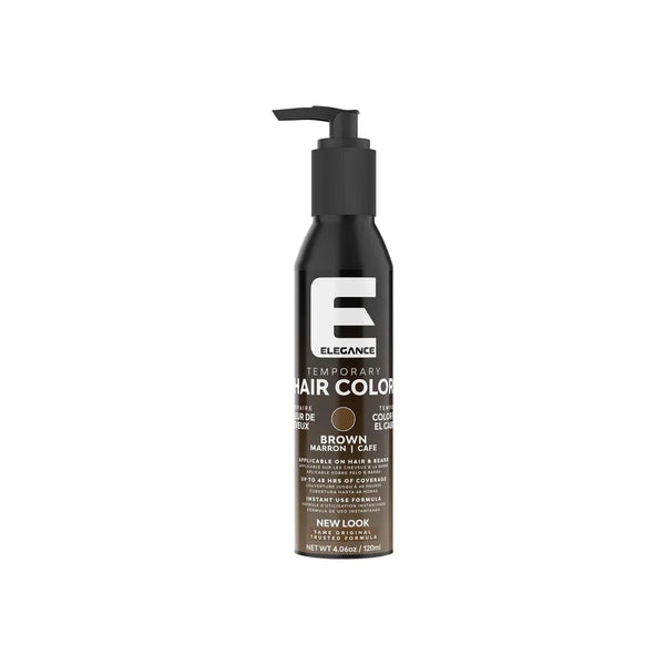 ELEGANCE TEMPORARY HAIR COLOR | BROWN 120 ML