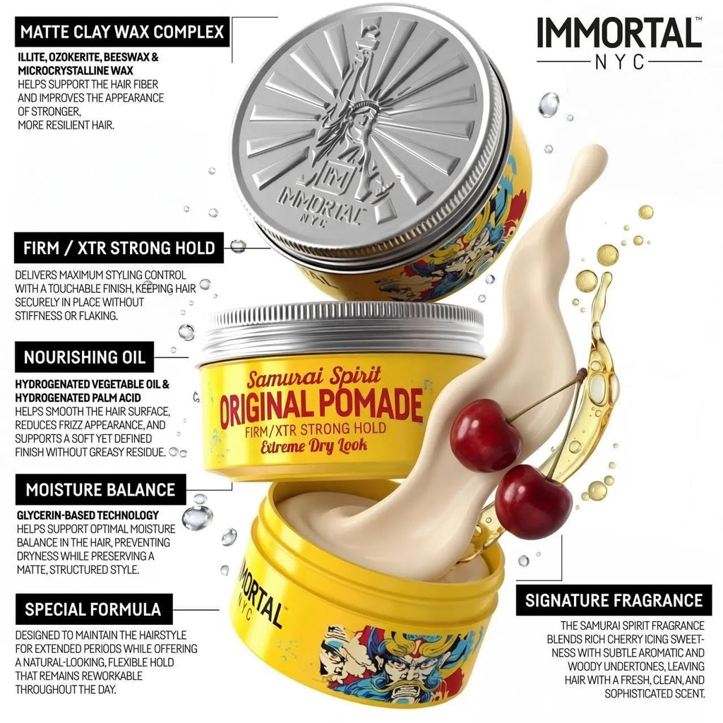 IMMORTAL ORIGINAL POMADE SAMURAI | NYC-181