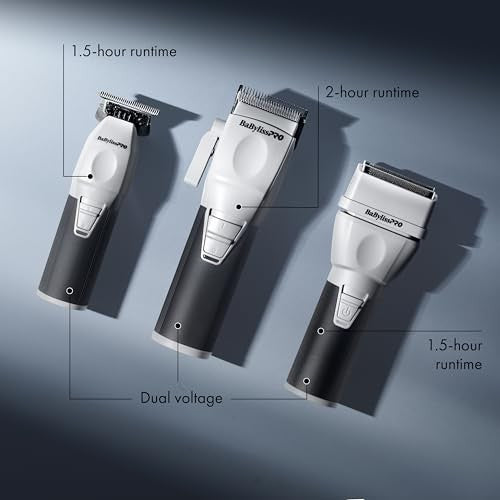 BABYLISSPRO COREFX CLIPPER, TRIMMER & SHAVER PREPACK | FXCLCPK3