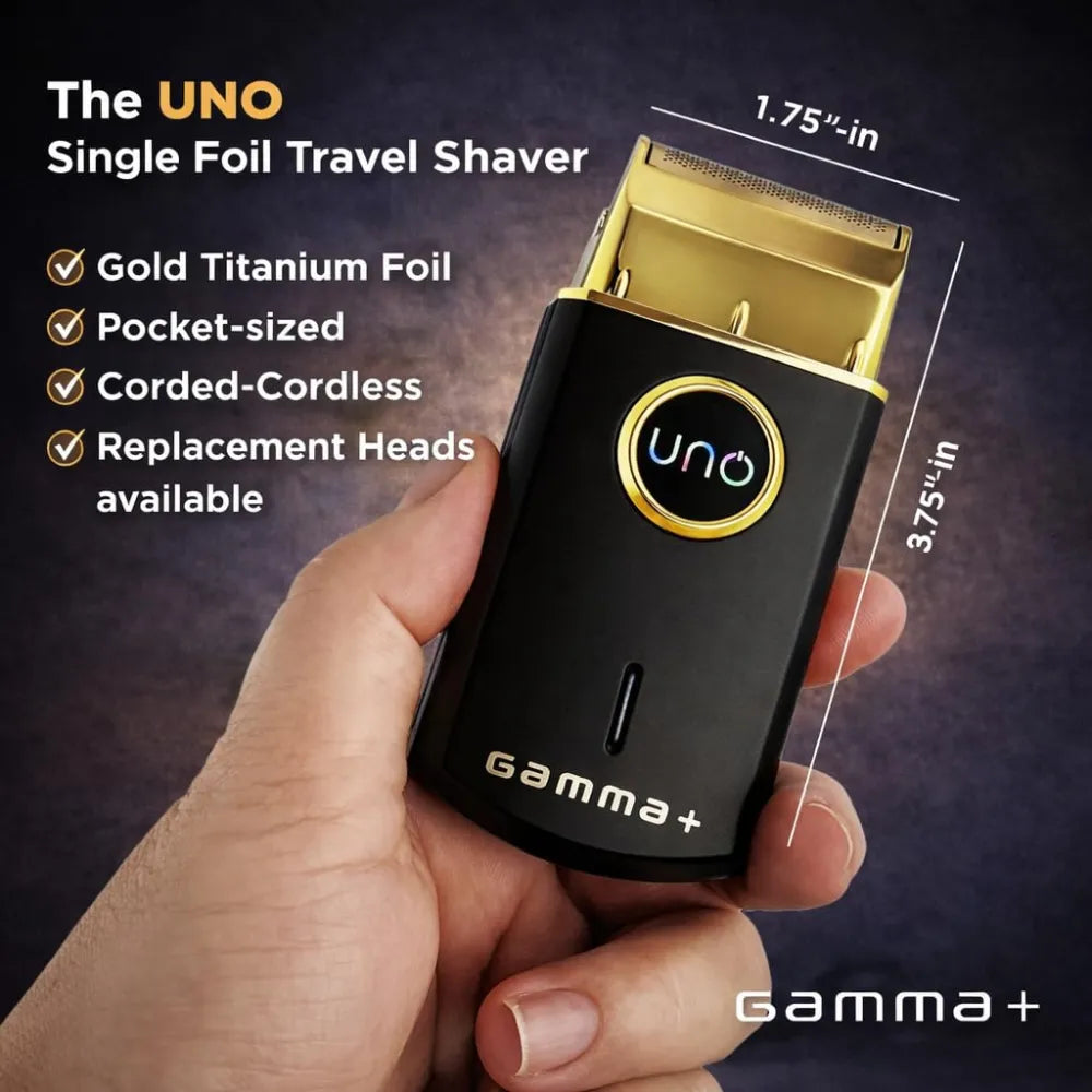 GAMMA UNO SINGLE FOIL SHAVER | GPUNOSFS