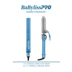 BABYLISSPRO NANO 1¼" FLAT IRON + 1¼" CURL IRON | BNTPP98