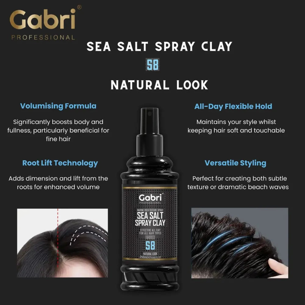 GABRI SEA SALT SPRAY CLAY S8 | GABRI-2283
