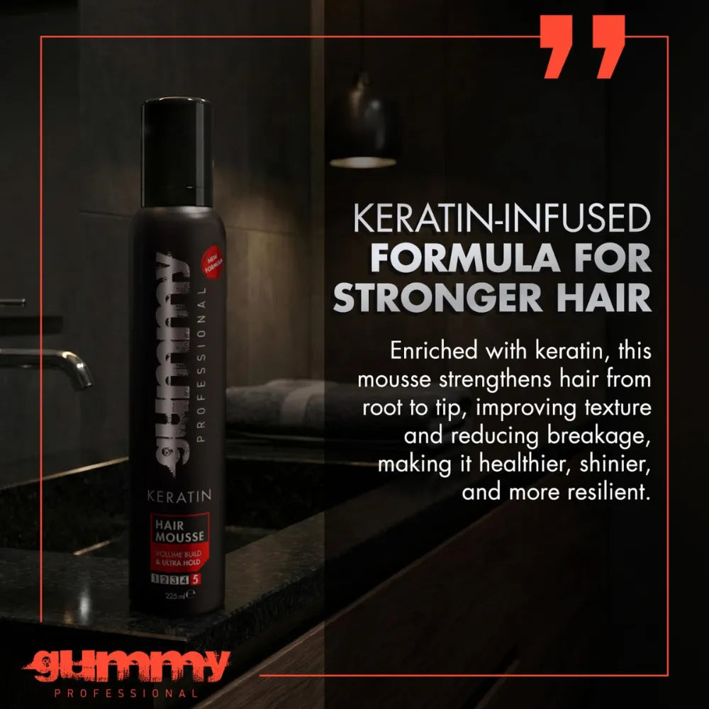 GUMMY HAIR MOUSSE 7.6 OZ.