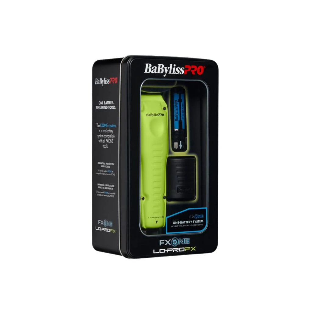 BABYLISSPRO FXONE LO-PROFX LIMITED EDITION NEON YELLOW CLIPPER | FX829NY