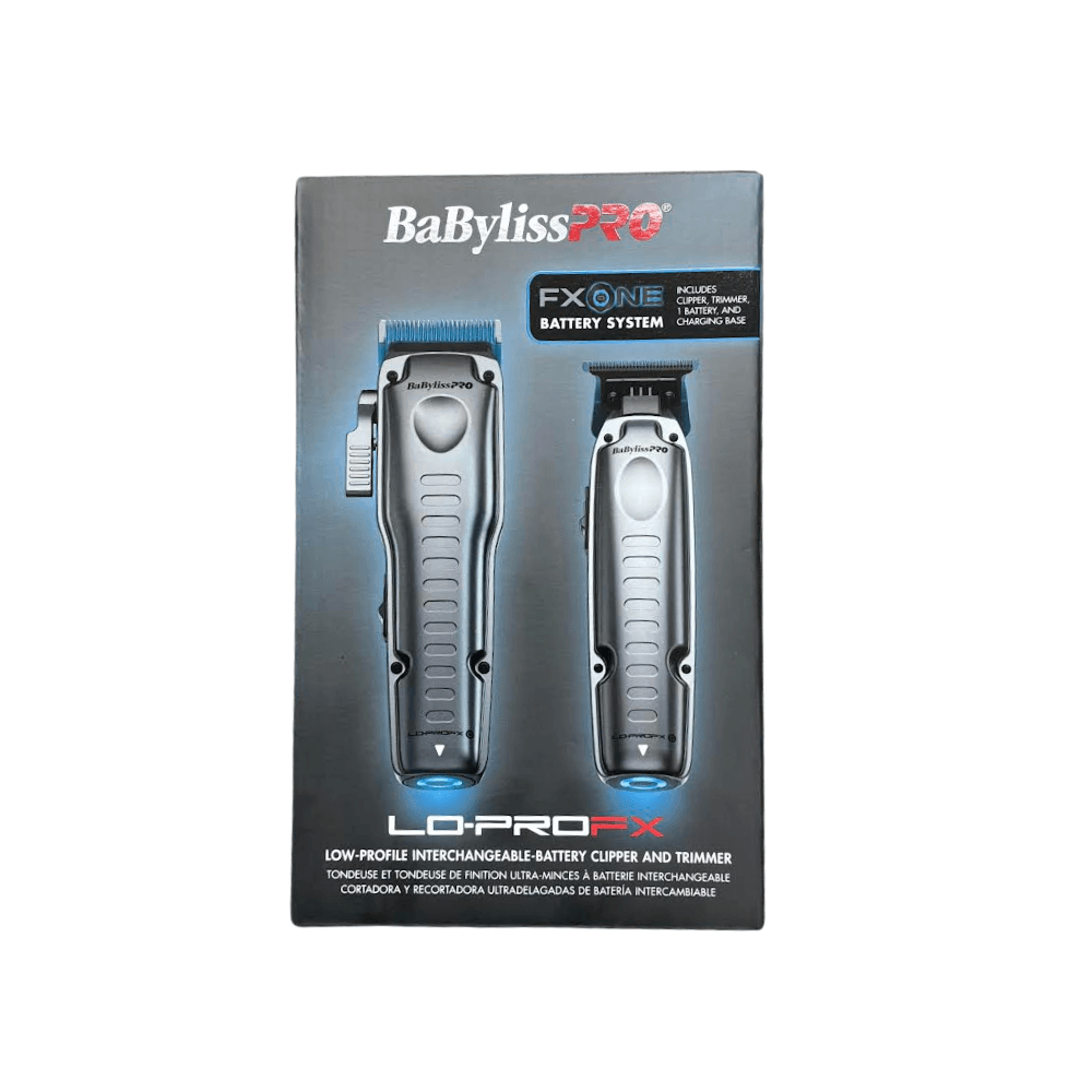 BaBylissPRO LO-PROFX Clipper & Trimmer Set | FX129PK