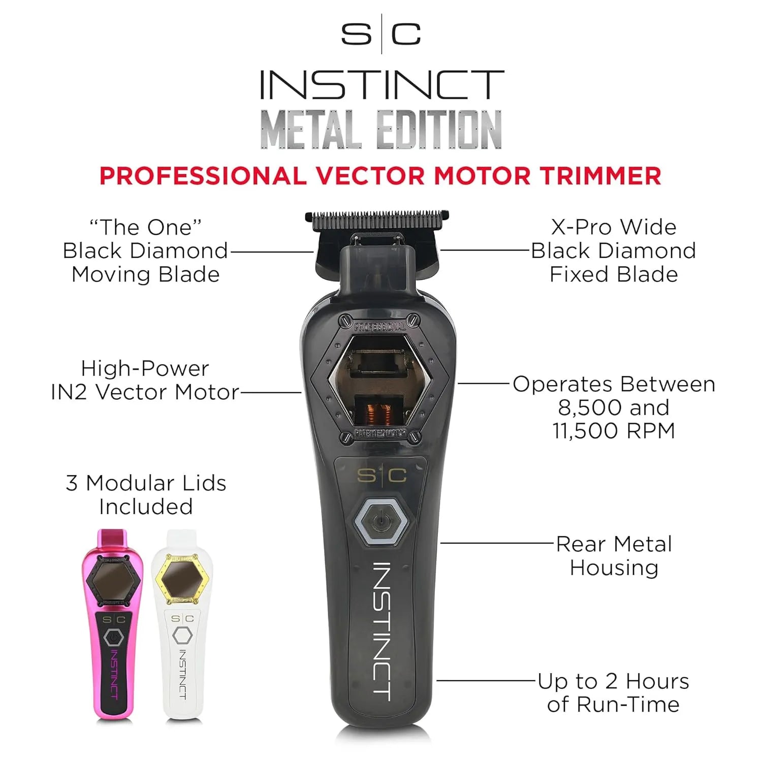 STYLECRAFT INSTINCT PROFESSIONAL METAL TRIMMER | SC410M