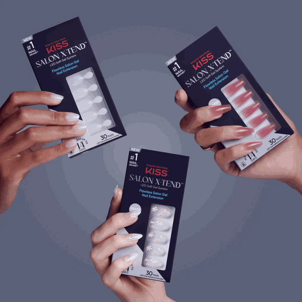 KISS SALON LED SOFT GEL NAIL KIT- KEEP IT