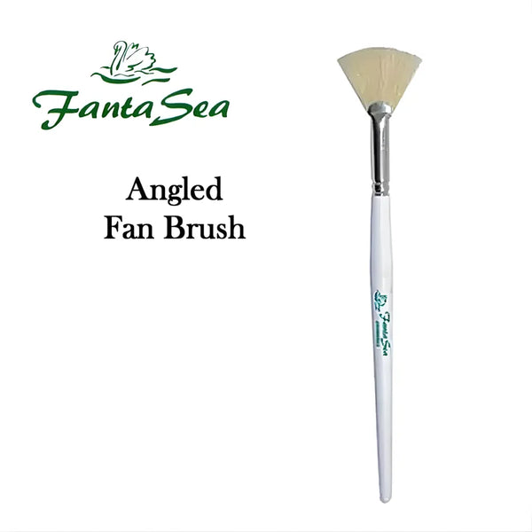 FANTASEA BOAR BRISTLE ANGLED FAN BRUSH | FSC700