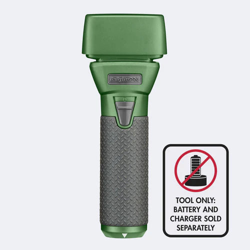 BABYLISSPRO FXONE LIMITEDFX MATTE GREEN ALL-METAL FOIL SHAVER (TOOL ONLY) - LFX79SGC