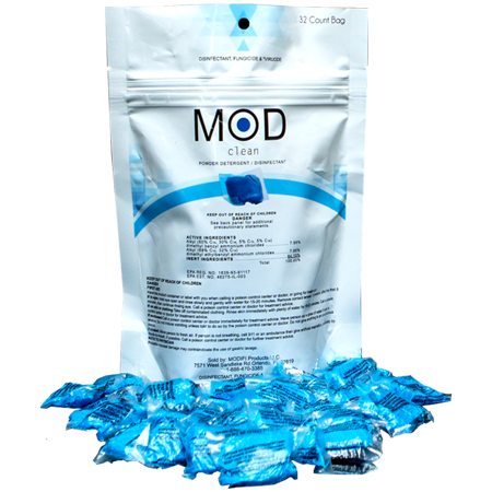 MOD CLEAN DISINFECTANT PODS 32CT | MOD-32