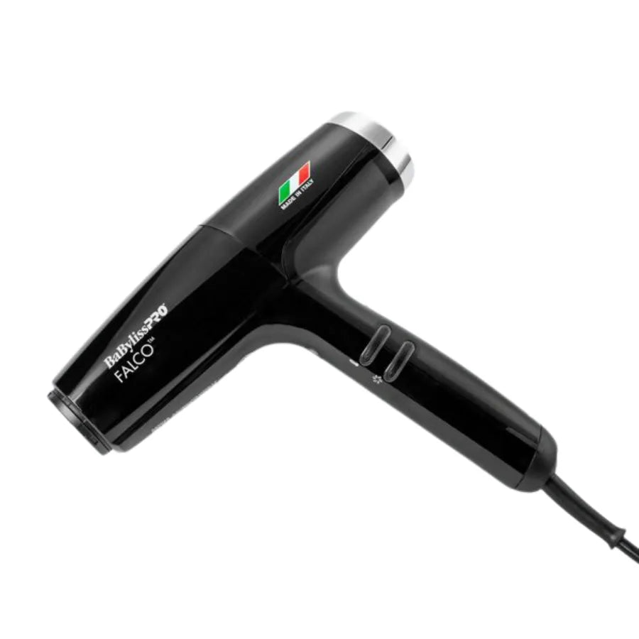 BABYLISSPRO NANO TITANIUM PROFESSIONAL ITALIAN HIGH-SPEED FALCO DRYER | BLACK | BNT8550B