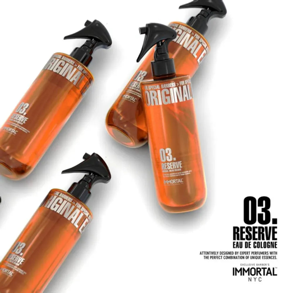 IMMORTAL RESERVE EAU DE COLOGNE 03. 16.9 OZ.
