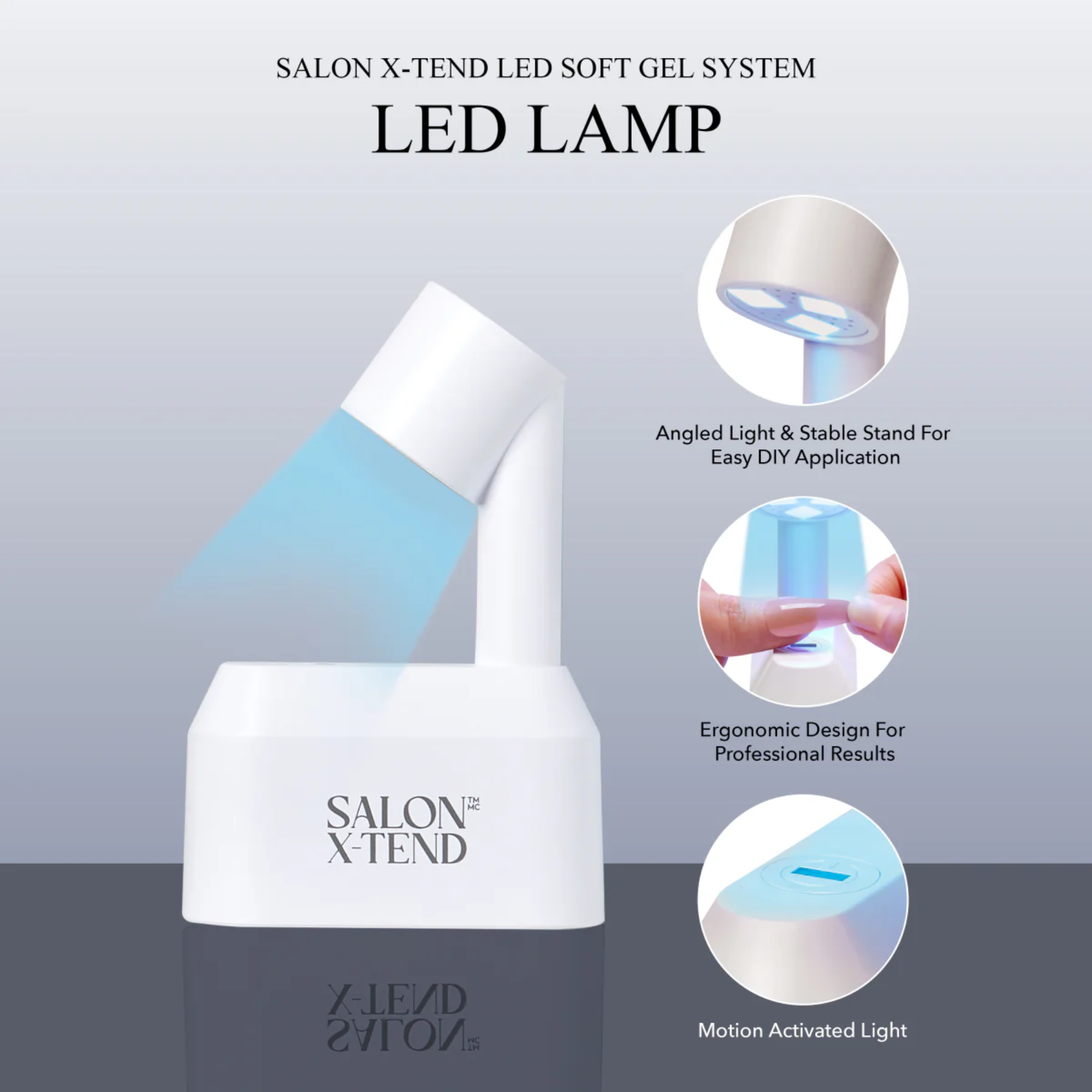 KISS SALON X-TEND LED SOFT GEL SYSTEM | STARTER KIT | SXK01