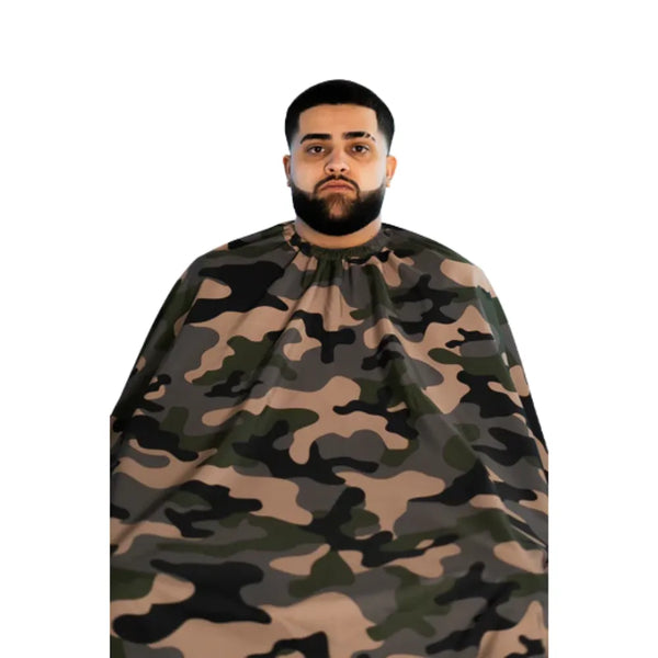 BARBER STRONG THE BARBER CAPE - CAMO