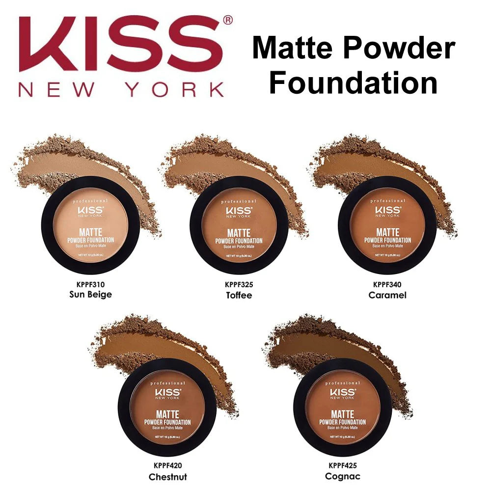 KISS PRO TOUCH MATTE POWDER FOUNDATION