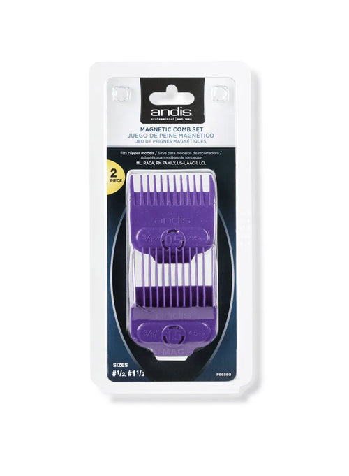 ANDIS SINGLE MAGNETIC COMB SET | 66560