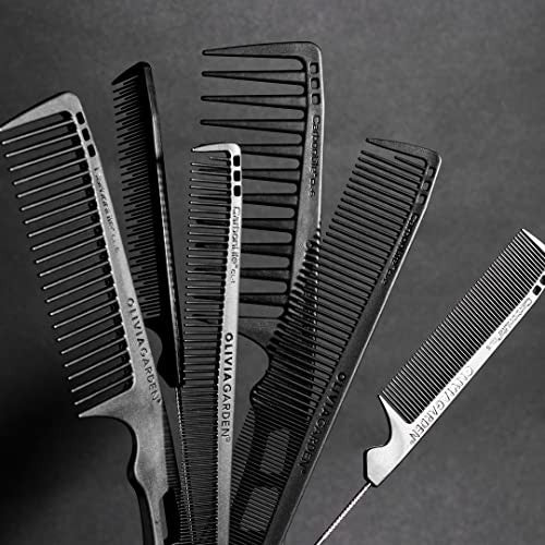 OLIVIA GARDEN 7" CUTTING CARBONLITE COMB | 730-CL1