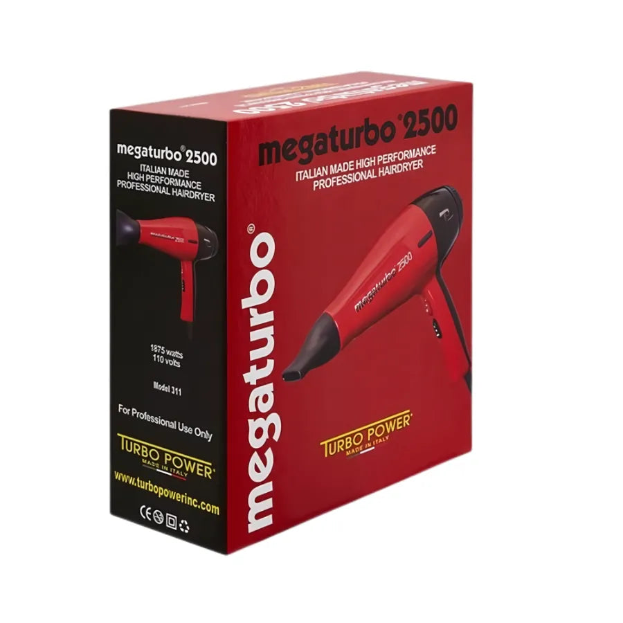 TURBO POWER MEGATURBO 2500 PROFESSIONAL HAIR DRYER