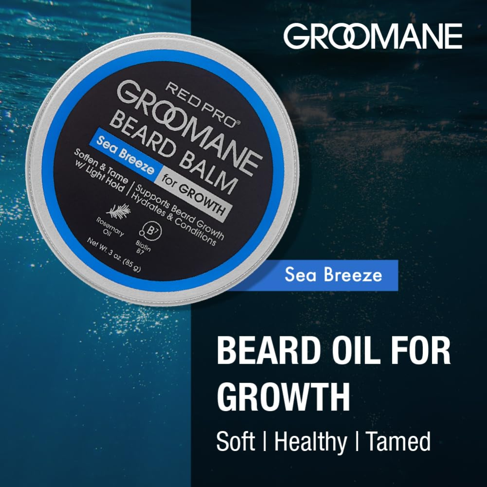 RED BY KISS GROOMANE BEARD BALM LIGHT HOLD