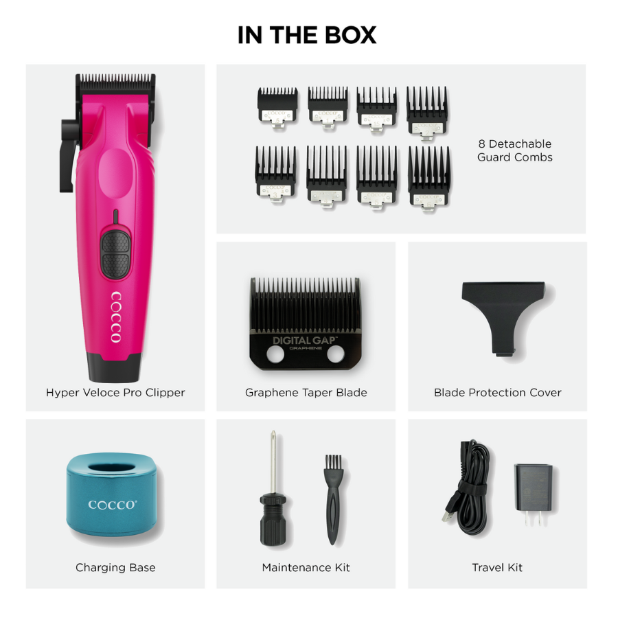 COCCO HYPER VELOCE CLIPPER - PINK