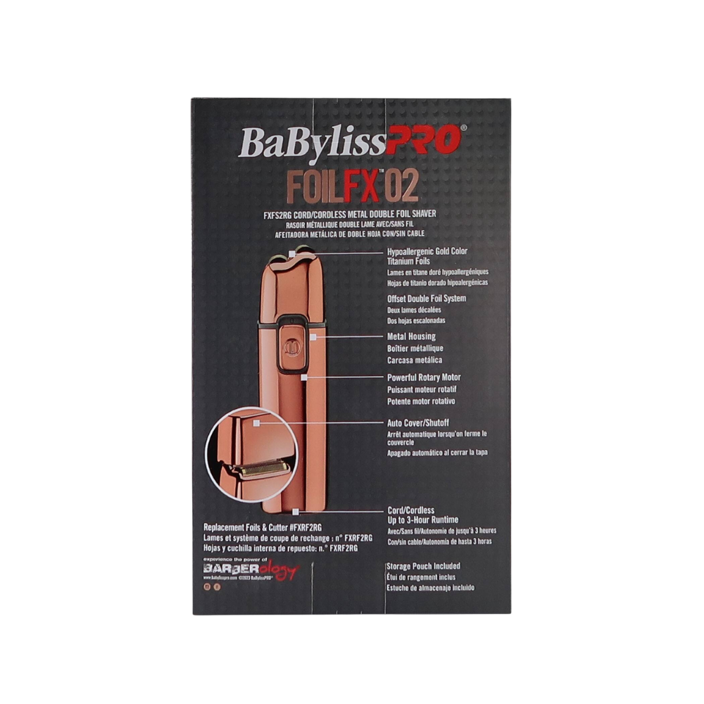BaBylissPRO RoseFX Cordless Clipper, Trimmer & Shaver Combo