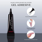 KISS SALON X-TEND LED SOFT GEL SYSTEM | STARTER KIT | SXK01