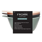 Fromm Color Studio Mixing Bowls for Hair Color  Hair Dye  Bleach and Treatments with Spill Proof Rubberized Base  16 Ounce  3 Pack