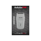 BABYLISSPRO LITHIUMFX+ LIMITED EDITION GREY CORD/CORDLESS LITHIUM ERGONOMIC DOUBLE FOIL SHAVER | FXFS573GY