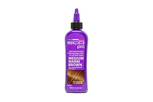 Eco Eco Hair Color, Medium Warm Brown, 3.38 Ounce