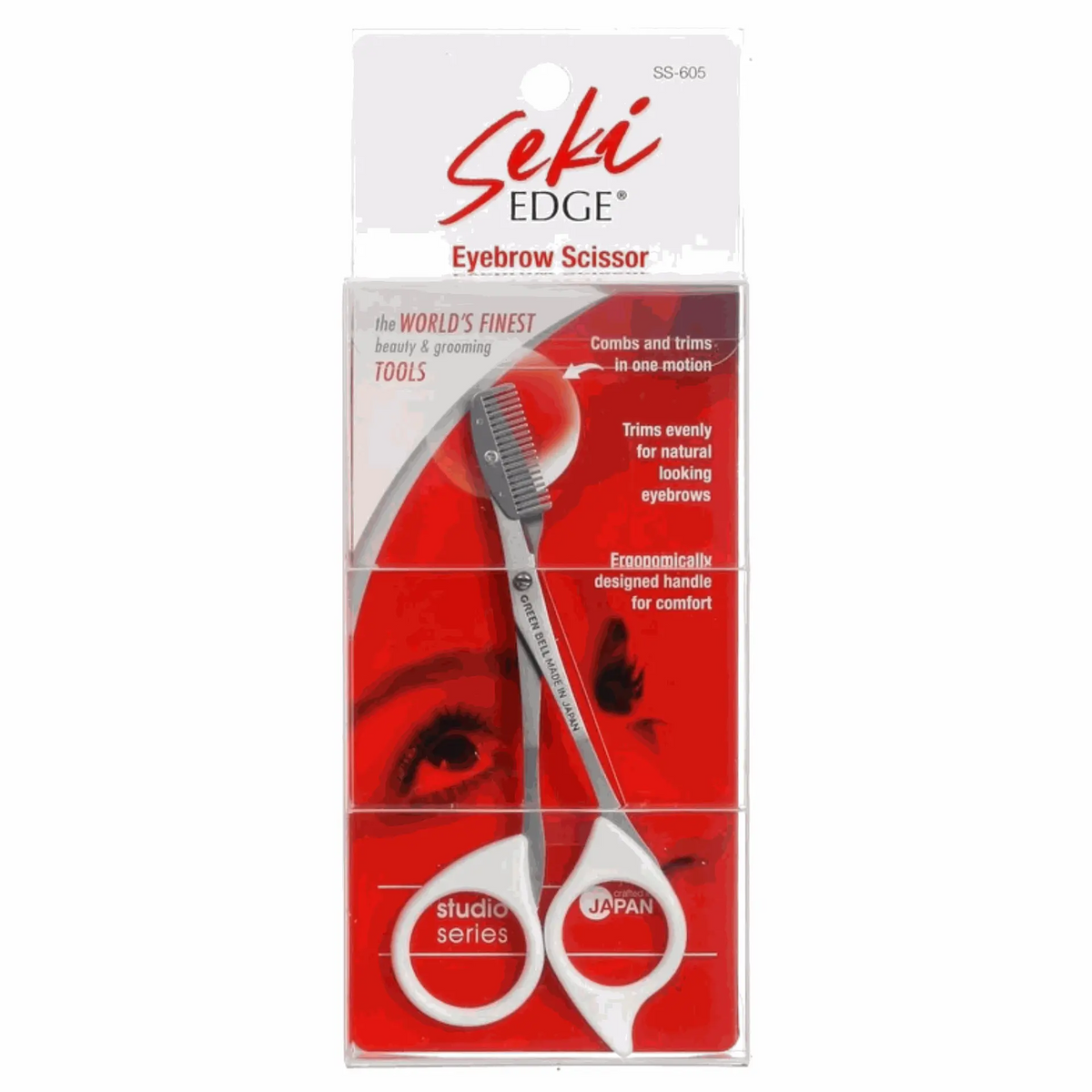 SEKI EDGE EYEBROW SCISSOR | SS-605