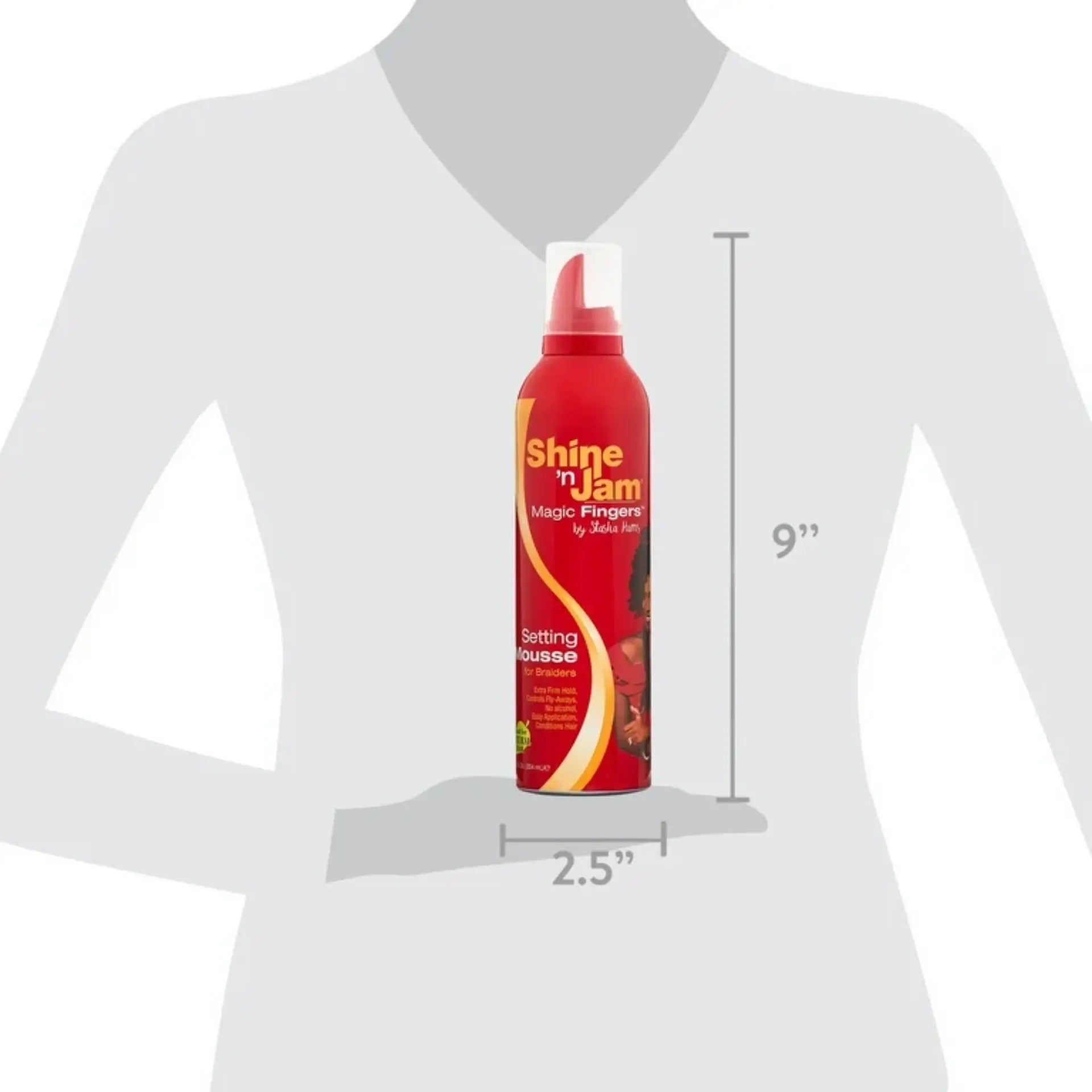 AMPRO SHINE’N JAM MAGIC MOUSSE 12 OZ. | 41255