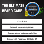 RED BY KISS GROOMANE BEARD BALM LIGHT HOLD