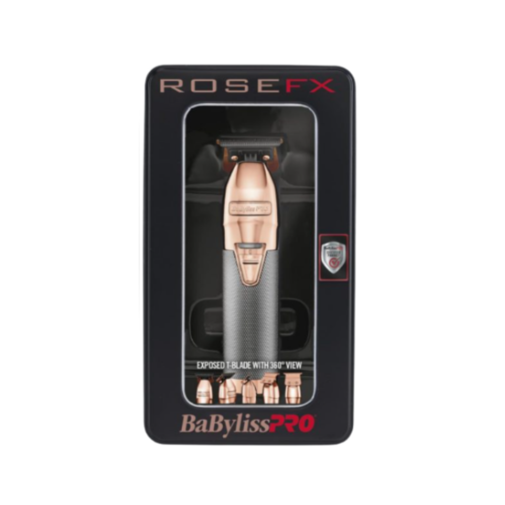 BaBylissPRO RoseFX Cordless Clipper, Trimmer & Shaver Combo | FX870NRG, FX787RG, FXFS2RG