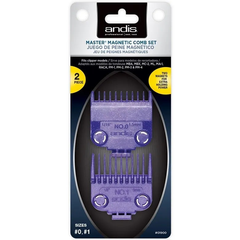 ANDIS MASTER DUAL MAGNETIC COMB SET | 01900