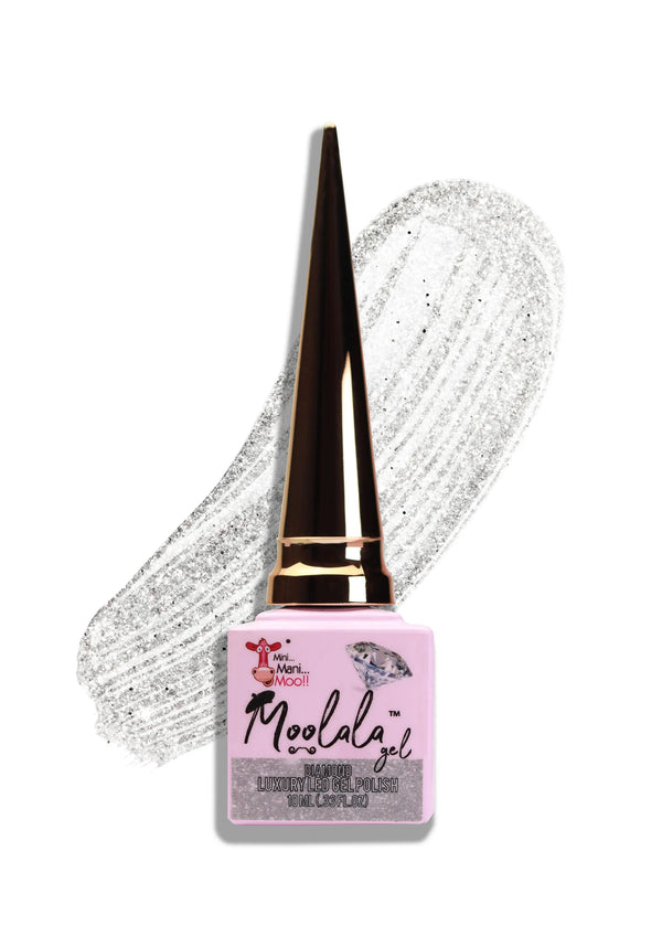 MMM MOOLALA DIAMOND LUXURY GEL POLISH-FROSTY | MOO-D04