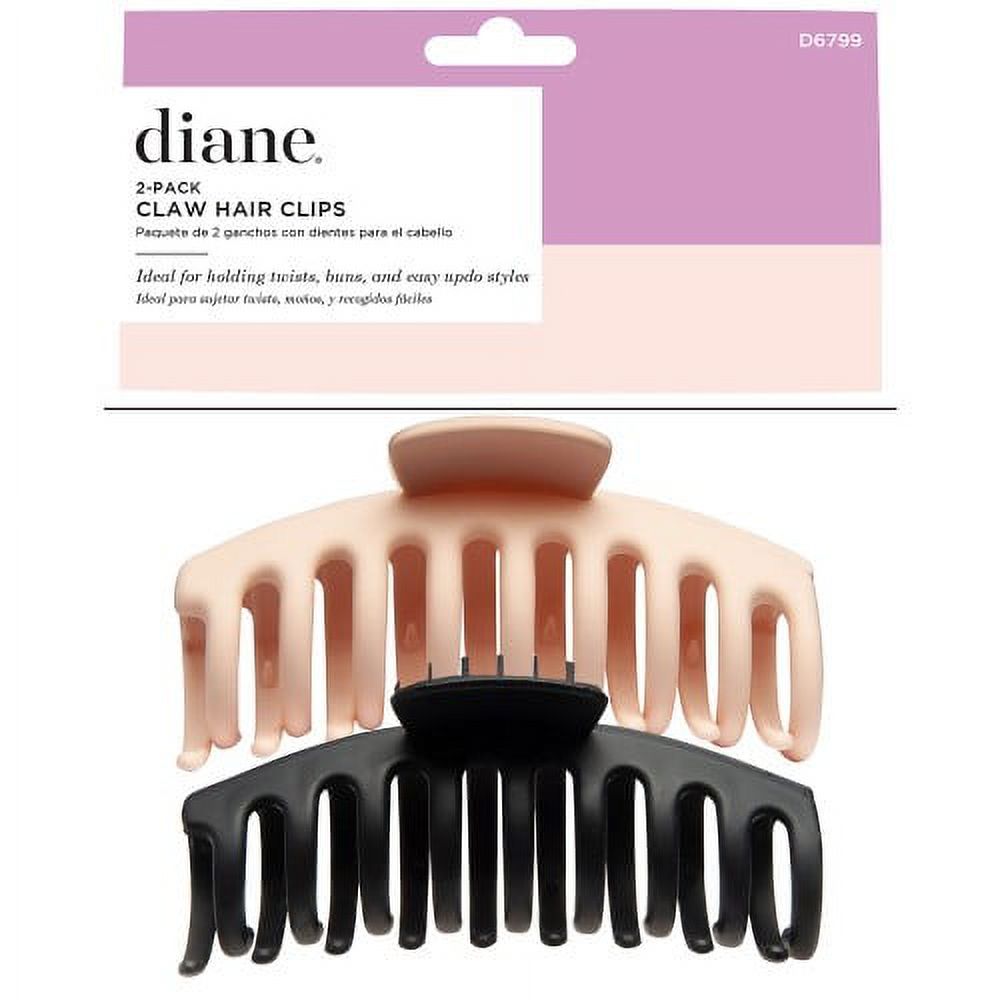 DIANE CLAW HAIR CLIPS 2-PACK D6799