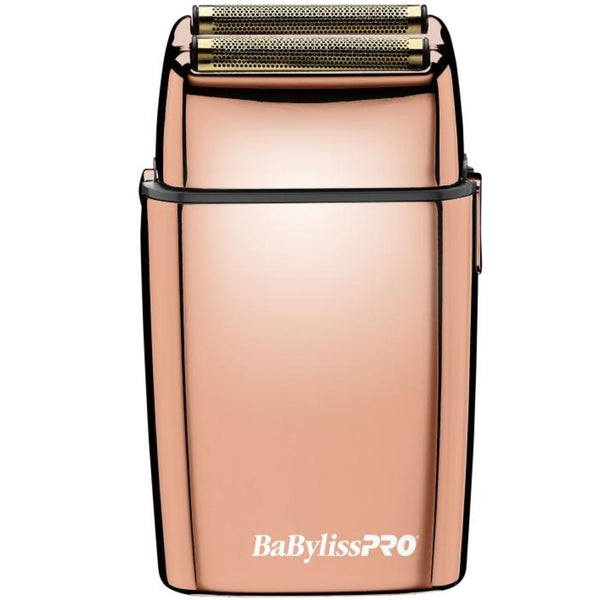 BABYLISSPRO ROSE GOLD DOUBLE FOIL SHAVER | FXFS2RG