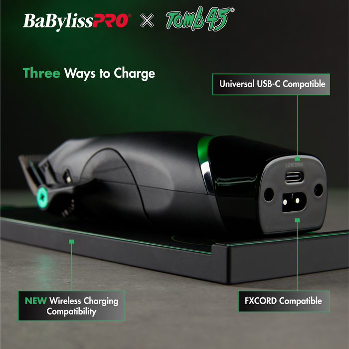 BaBylissPRO x Tomb45 Clipper & Trimmer Set |  FXT45PPK