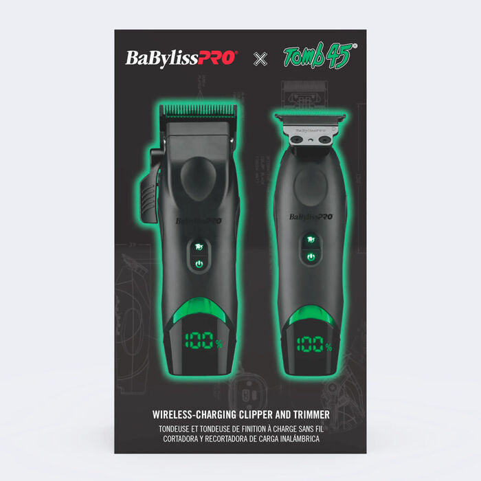 BaBylissPRO x Tomb45 Clipper & Trimmer Set |  FXT45PPK