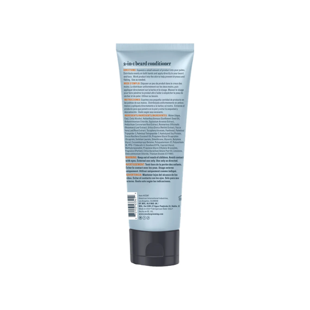 WOODY'S 2-IN-1 BEARD CONDITIONER 4Z | 43341