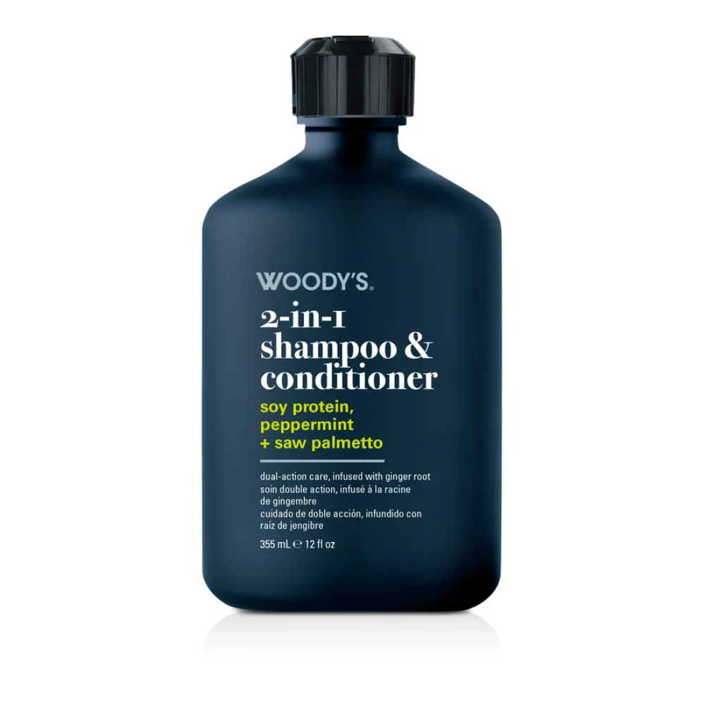 WOODY'S 2-IN-1 SHAMPOO & CONDITIONER 12Z | 43470